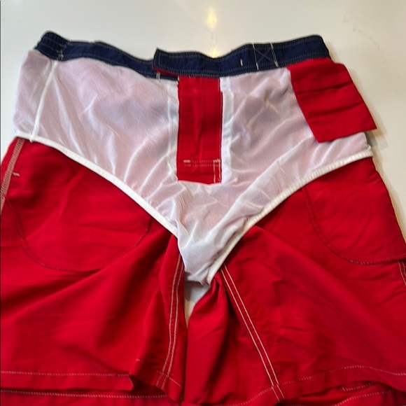 Polo by Ralph Lauren Red Swim Board Shorts Quick-Dry Size M - Picture 13 of 16
